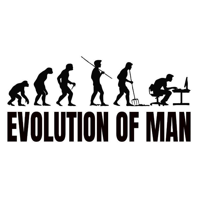 Programmierer Computerfreak Evolution