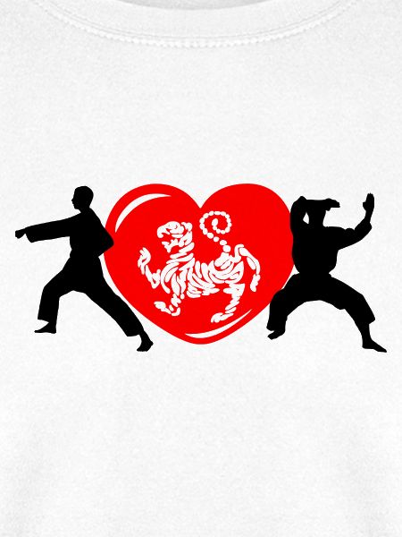 Shotokan Karate Herz mit Tiger