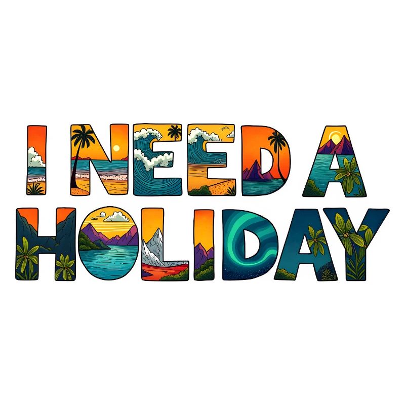 I NEED A HOLIDAY