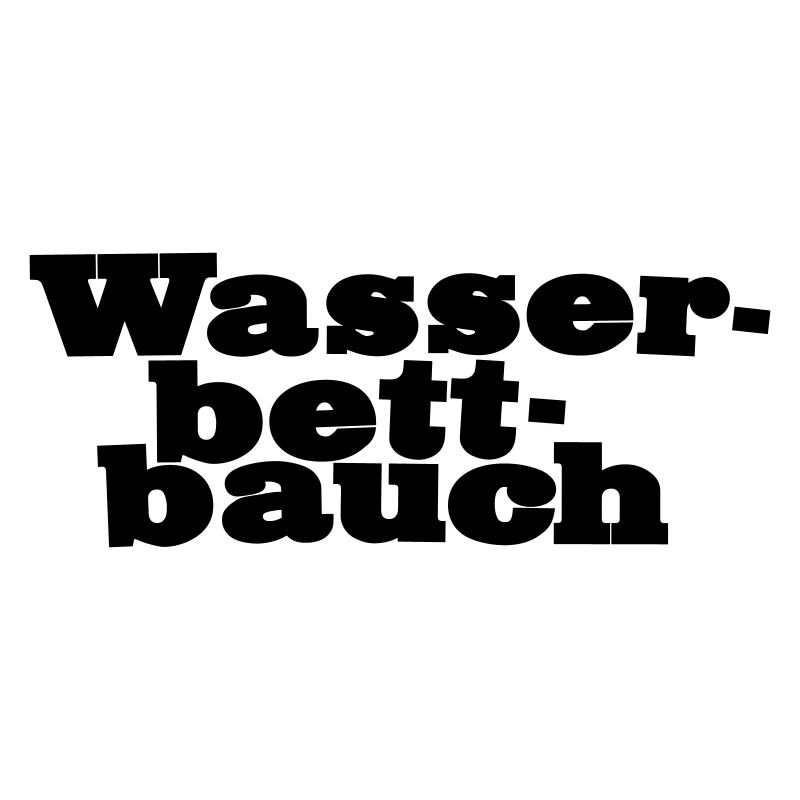 Wasserbettbauch