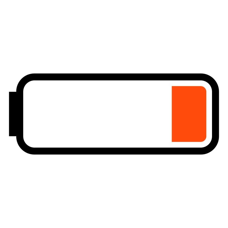 Batterie leer