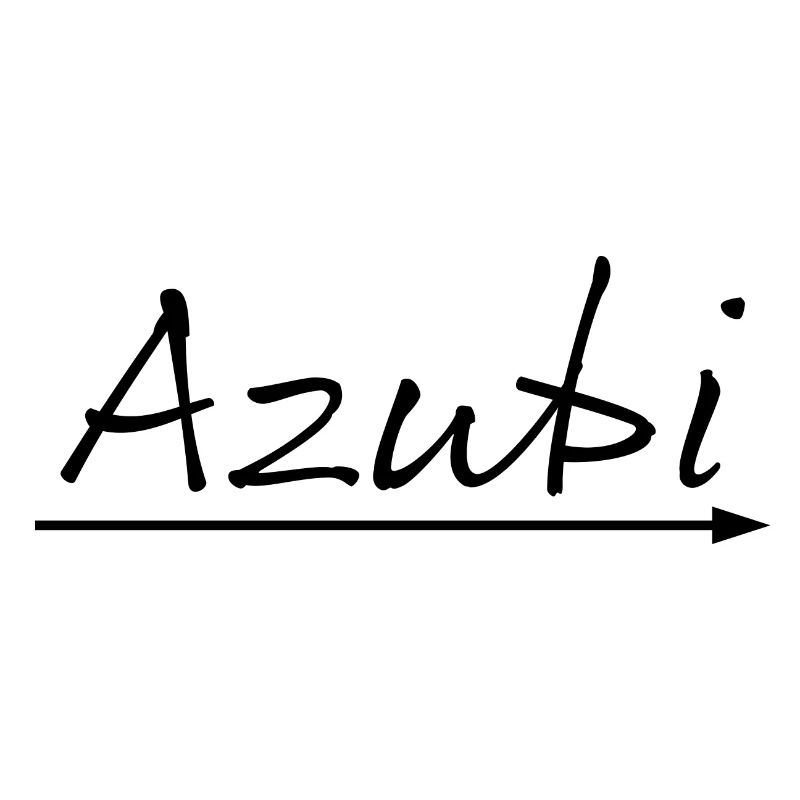 Design Azubi arrow schwarz
