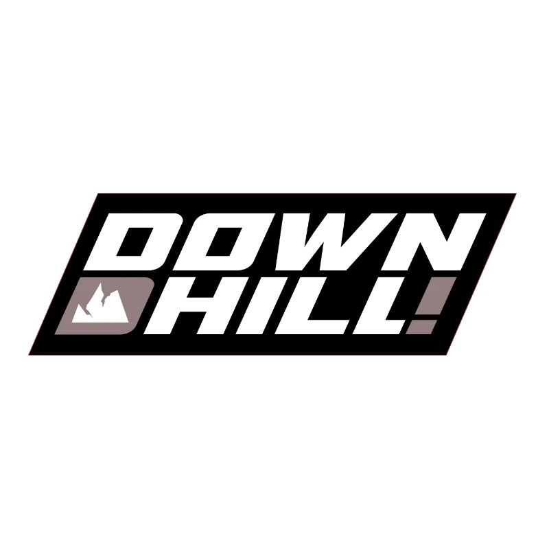 Downhill Mountain Trail Logo