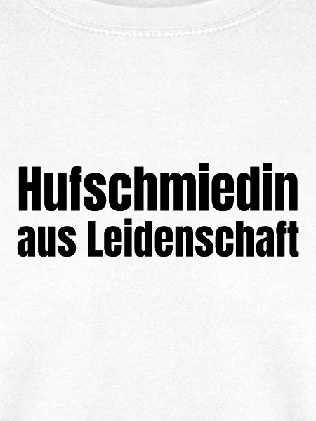 Hufschmiedin aus Leidenschaft Pferde Geschenk