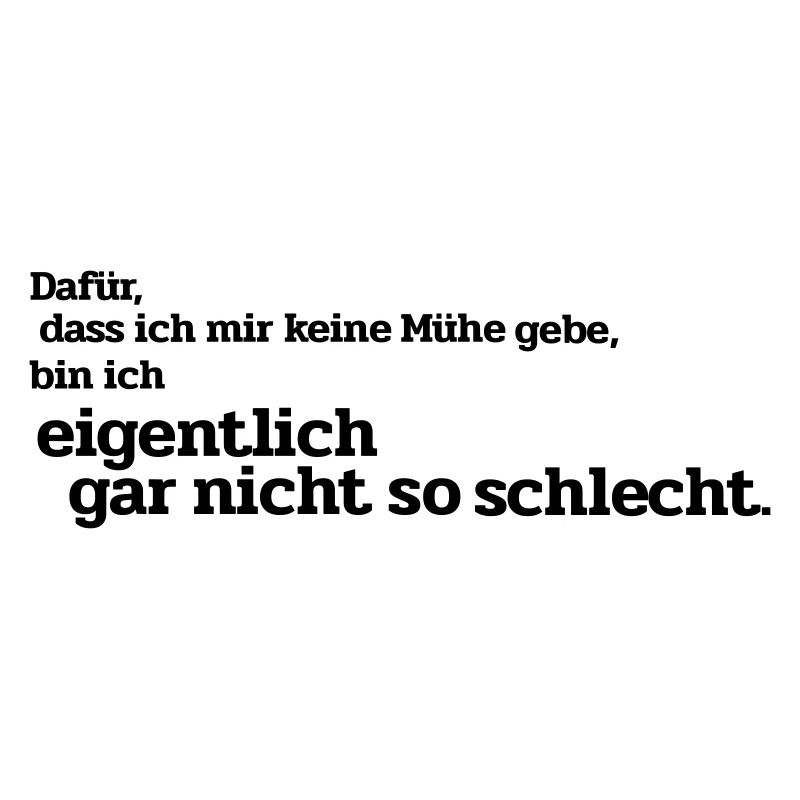 keine Muehe