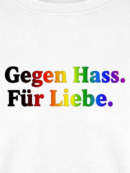 Gegen Hass, Für Liebe – Regenbogen