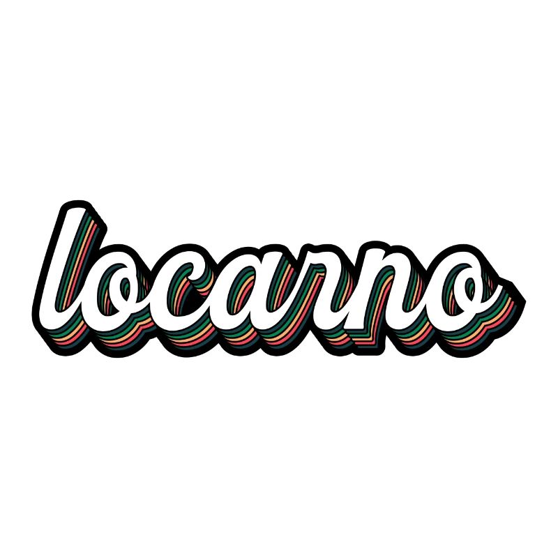 Écriture arc-en-ciel de Locarno