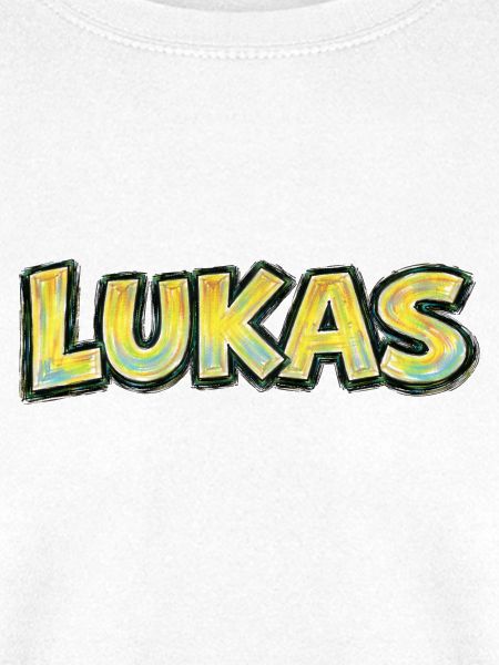 Lucas, Handgezeichnete Typografie