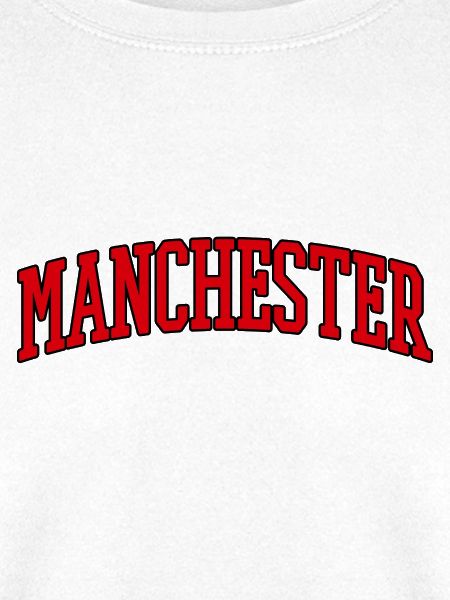 Manchester Arc Schriftzug