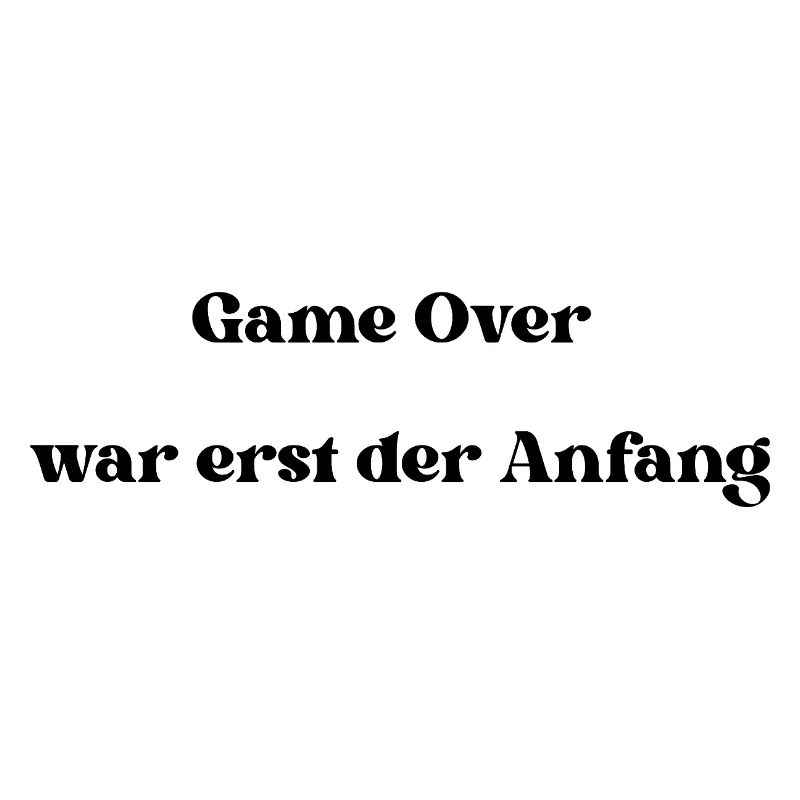 GameOver war erst der Anfang