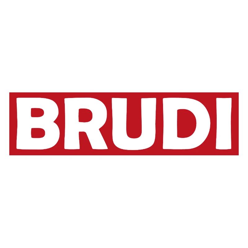 BRUDI Bold Red Logo Tee