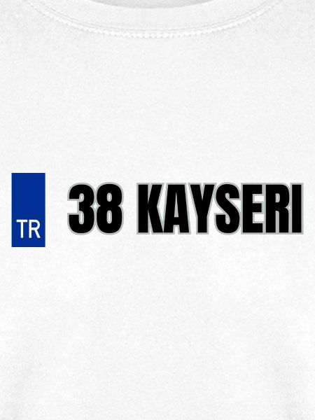 38 Kayseri Kennzeichen | Türkisches Kennzeichen