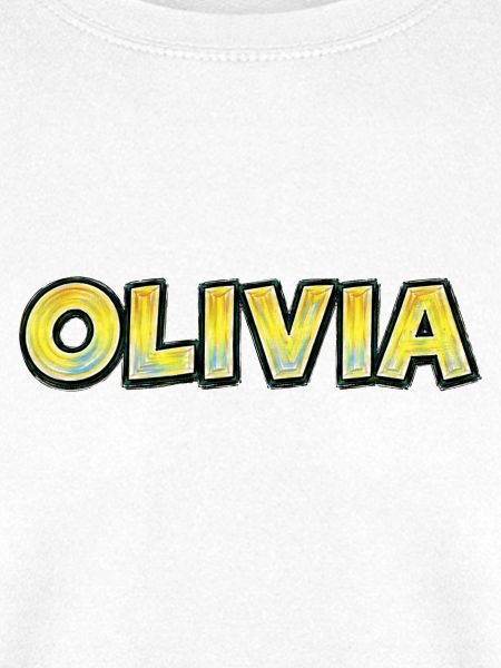 Olivia, Handgezeichnete Typografie