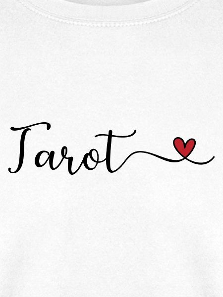 Tarot Schrift mit Herz