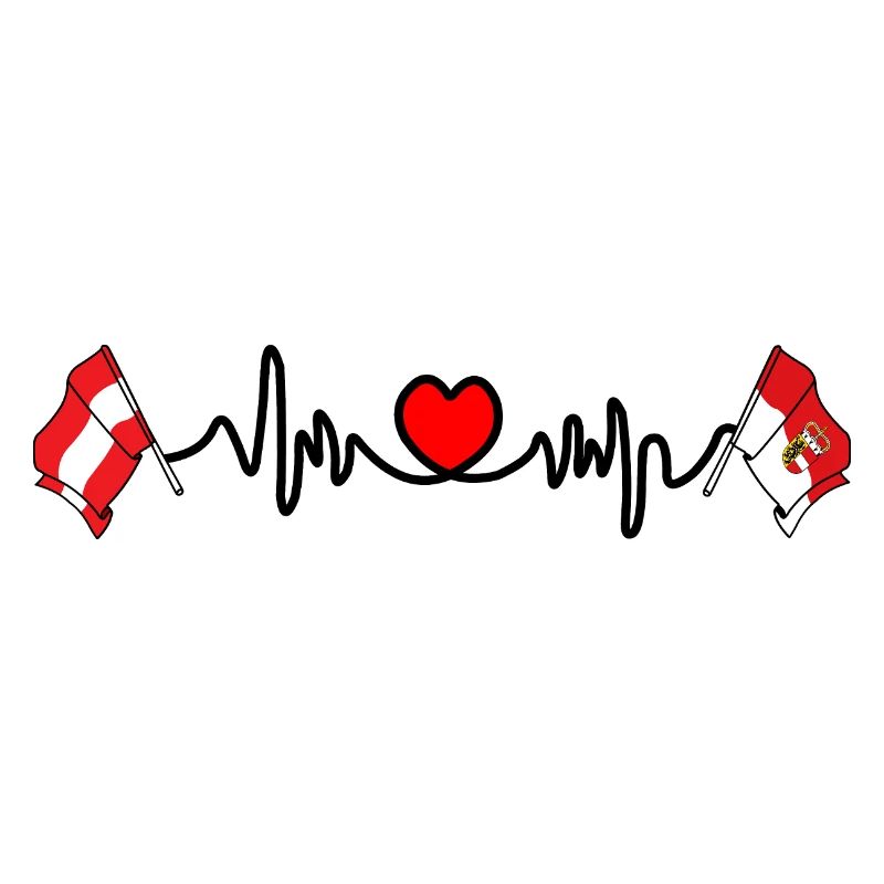 Salzburger Flaggenherzschlag