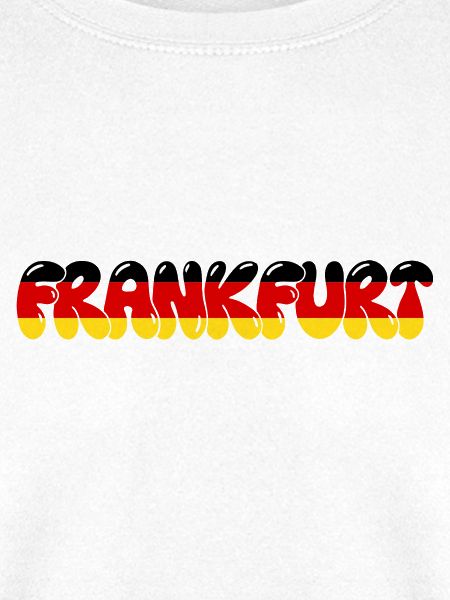 Frankfurter Frankfurter Deutschland-Flagge