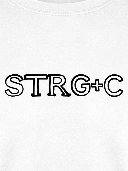 Strg+C Tasten handgezeichnet