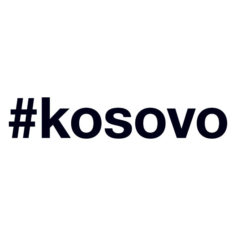 KOSOVO Hashtag