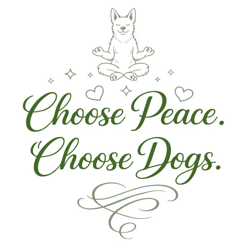 Choose Peace. Choose Dogs.