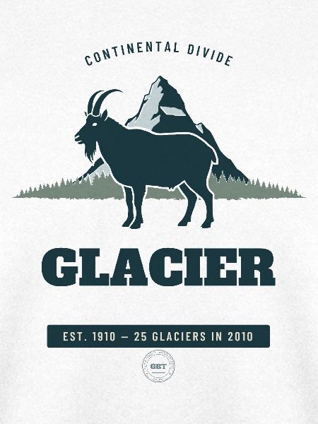 Glacier National Park Bergziege