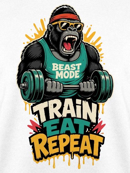 Fitness-Gorilla – Train Eat Repeat