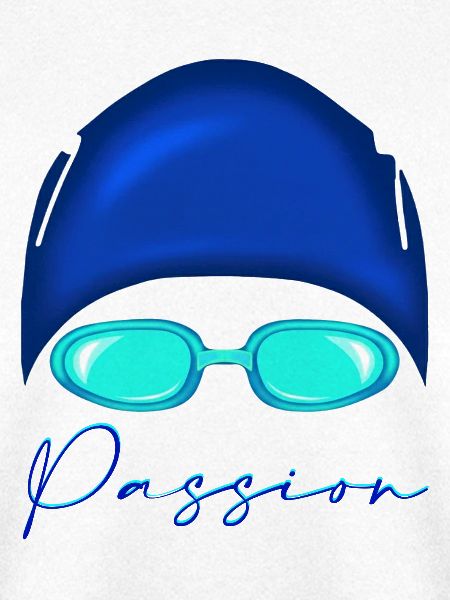 Passion Schwimmen Neon Blau
