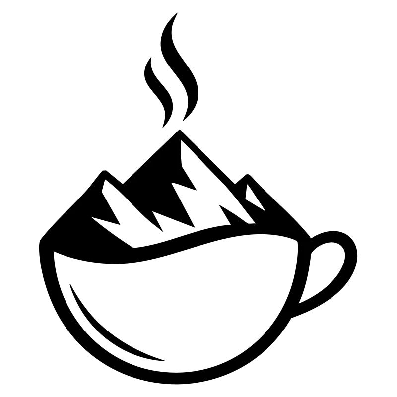Berg Kaffee Outdoor Tasse