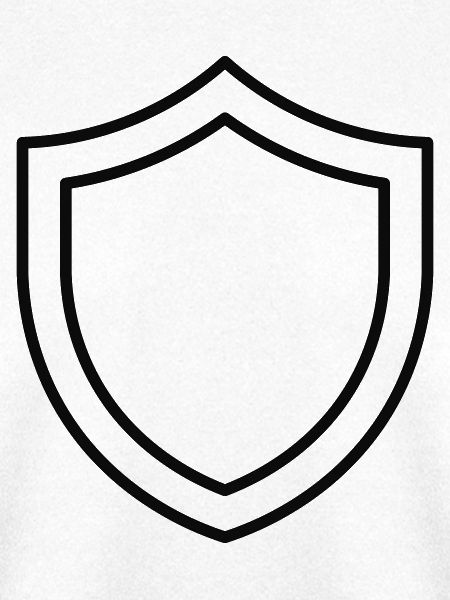 Sicherheitsschildlinien-Symbol