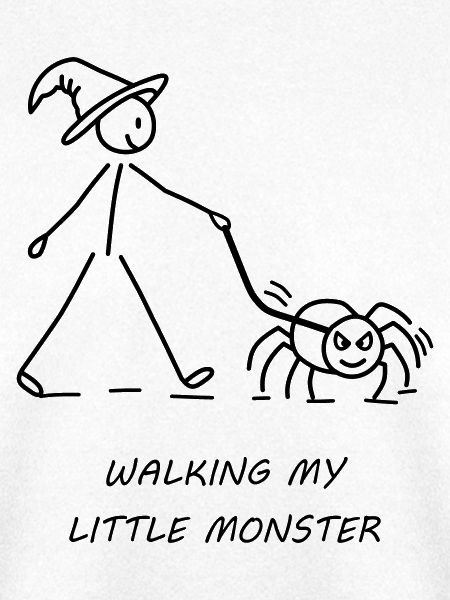 Walking My Little Monster