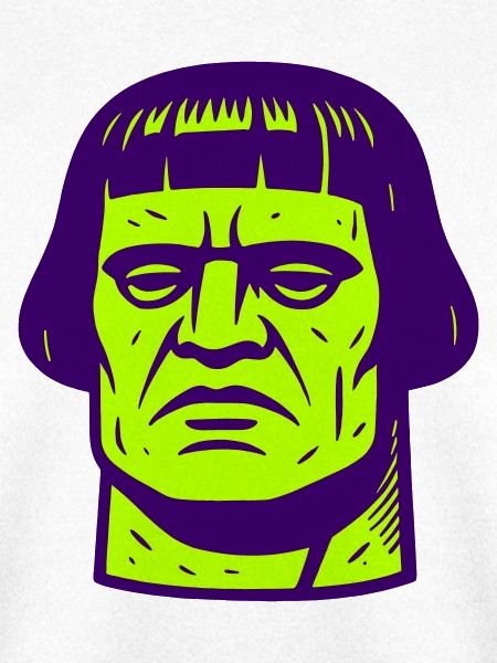 Monster Kopf / Golem