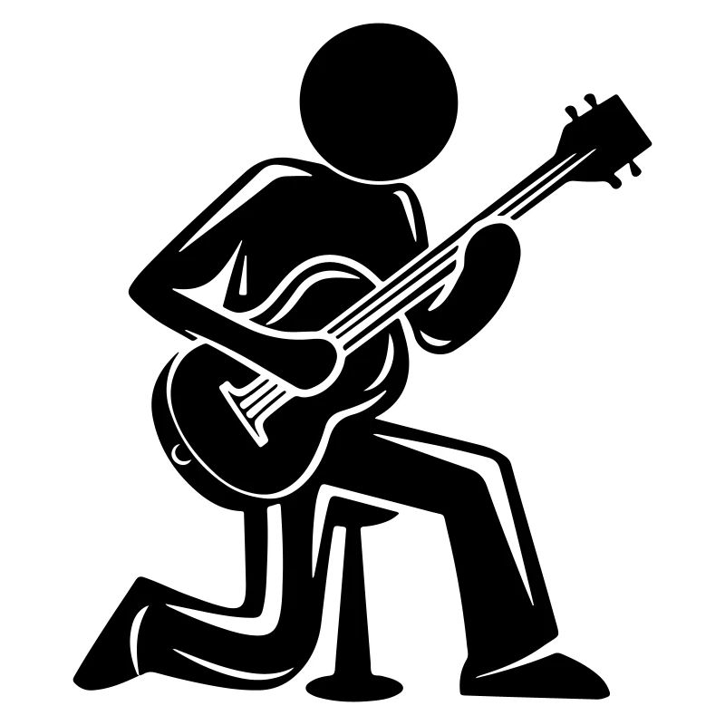 Gitarrist Gitarre Musiker
