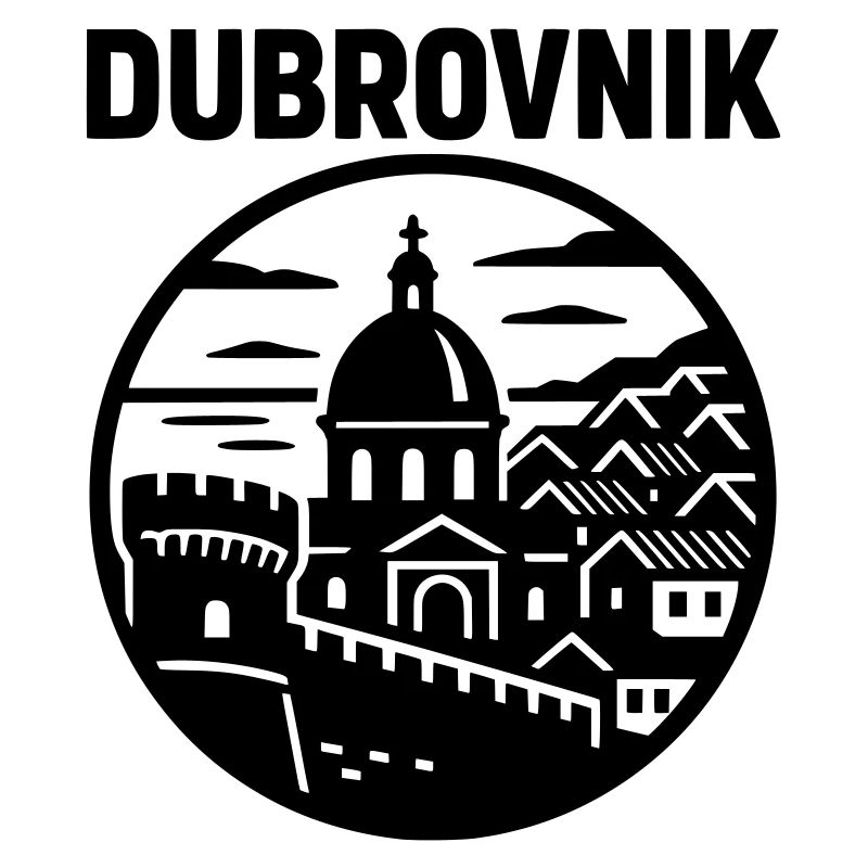 Dubrovnik Silhouette