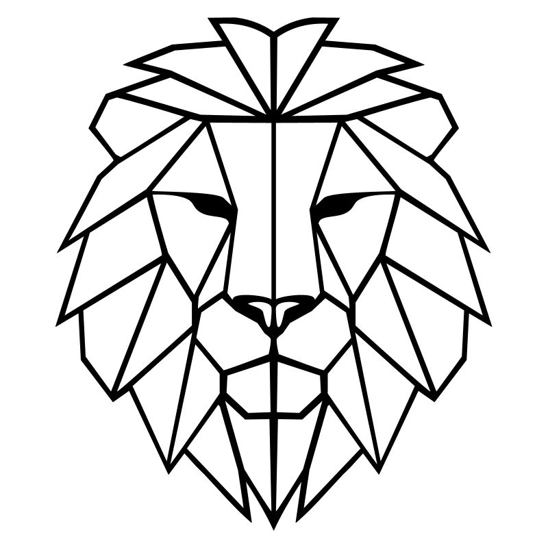 Polygone Lion