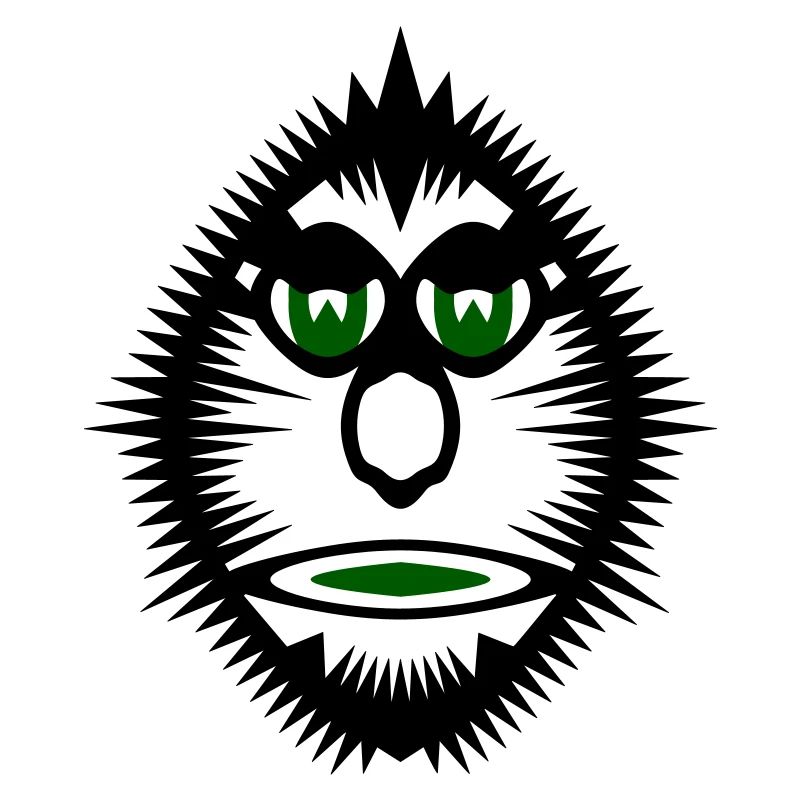 Catface Illustration Katzen-Gesicht