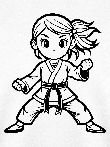 Karate Girl