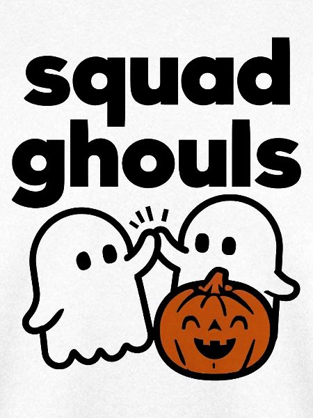 Squad Ghouls Halloween Pumpkin Crew