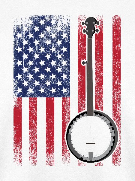 Banjo USA Flagge