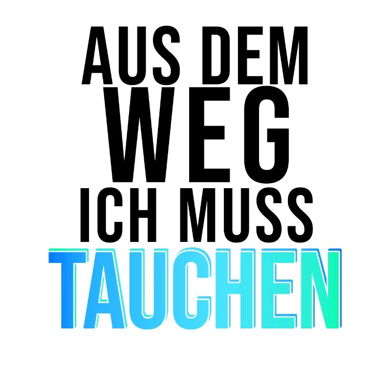 TAUCHEN Neon Schriftzug