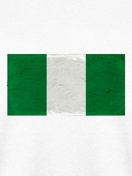 Nigerias Flagge Textur