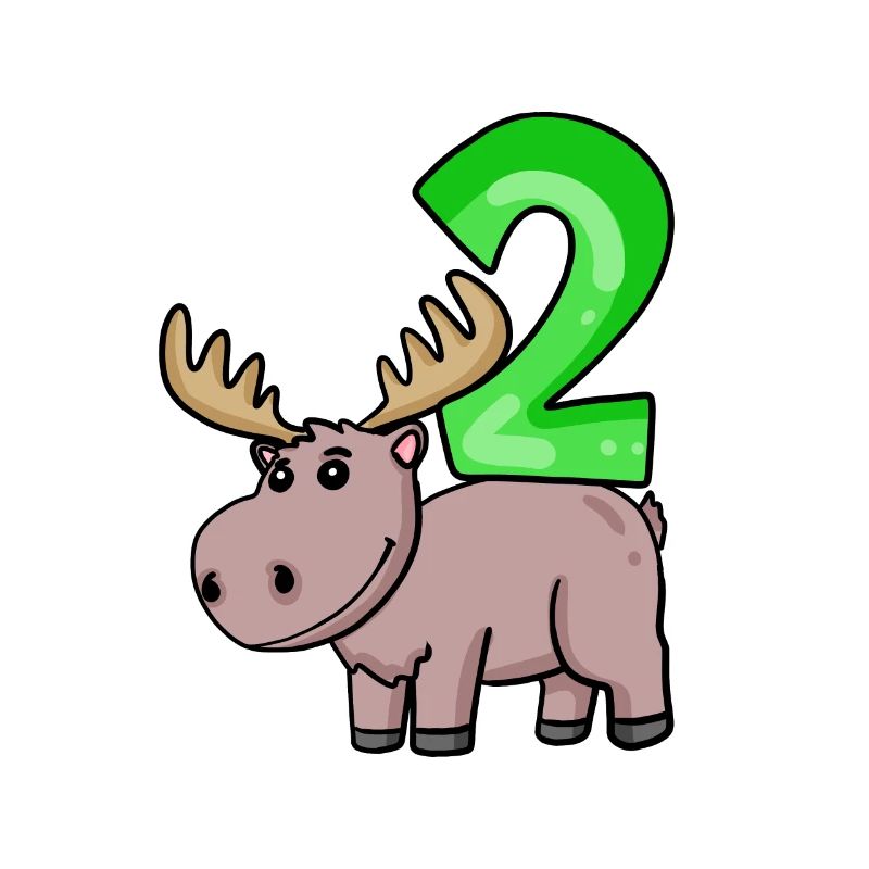 2 Jahre alt - 2 Geburtstag - Ich bin 2