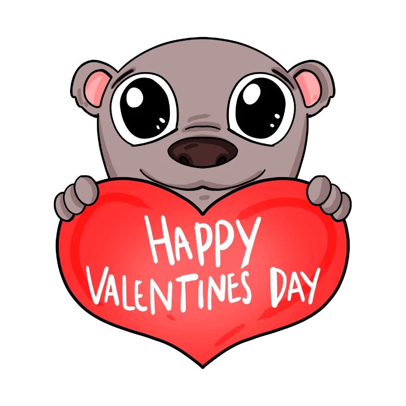 Ours de cœur de la Saint-Valentin