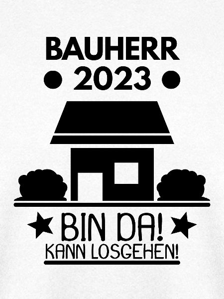 Bauherr 2023 Hausbau Baustelle