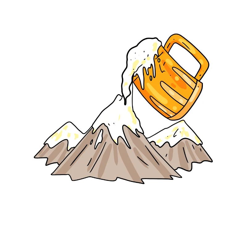Bergsteigen Berge Berg Bier