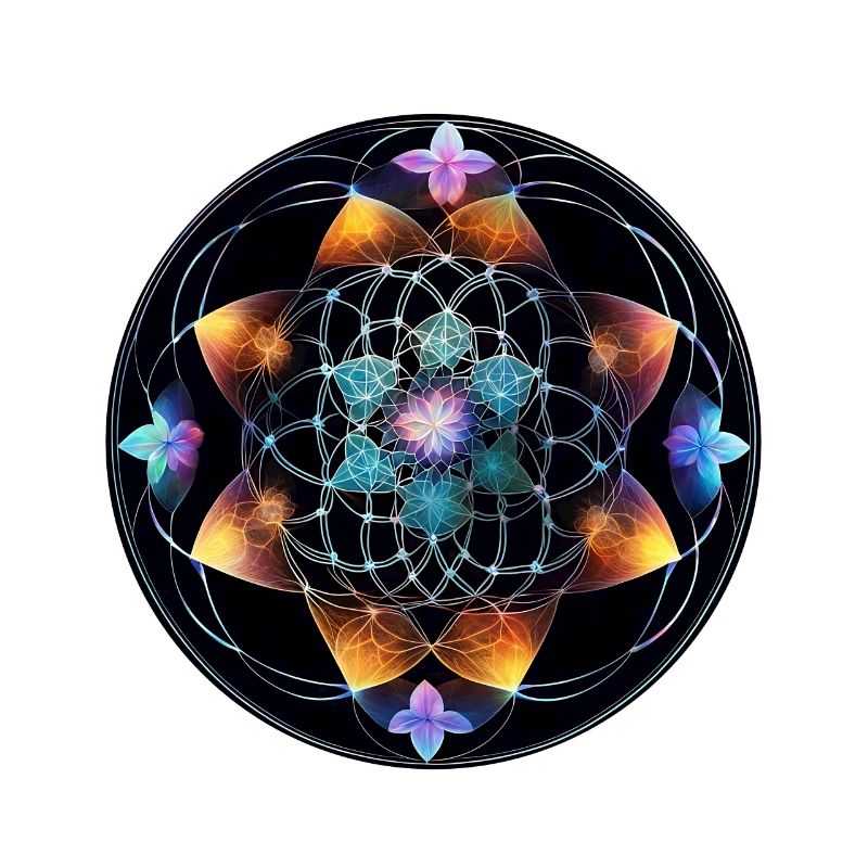 Luminous Mandala MeshGeometry