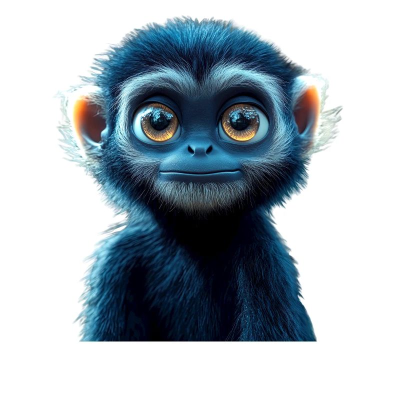 Singe Gibbon Main Blanche Gibbon Singe Mignon Lar Gibbons