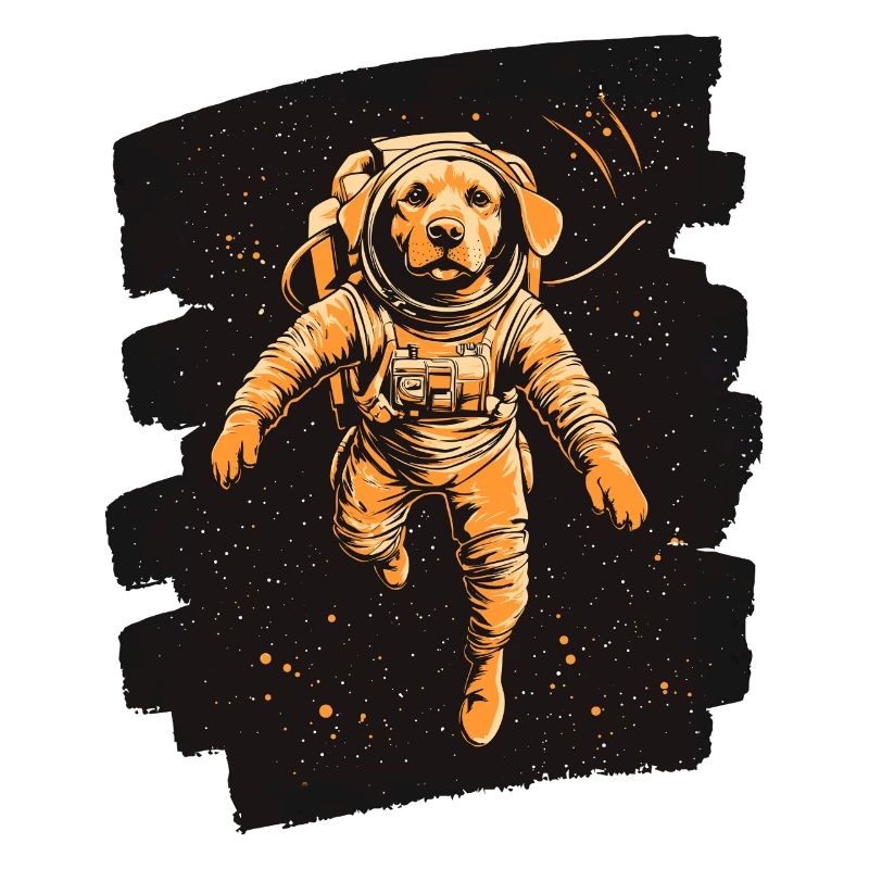Labrador Astronaut