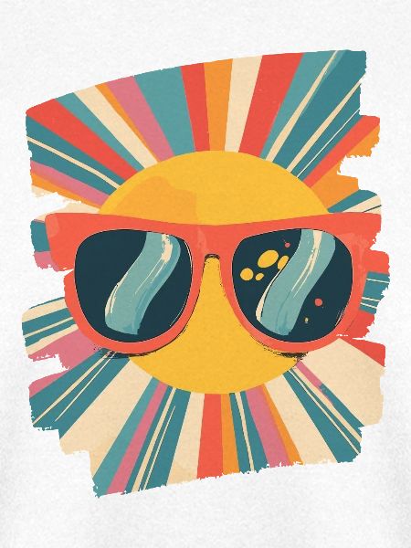 Sommer Sonne Retro