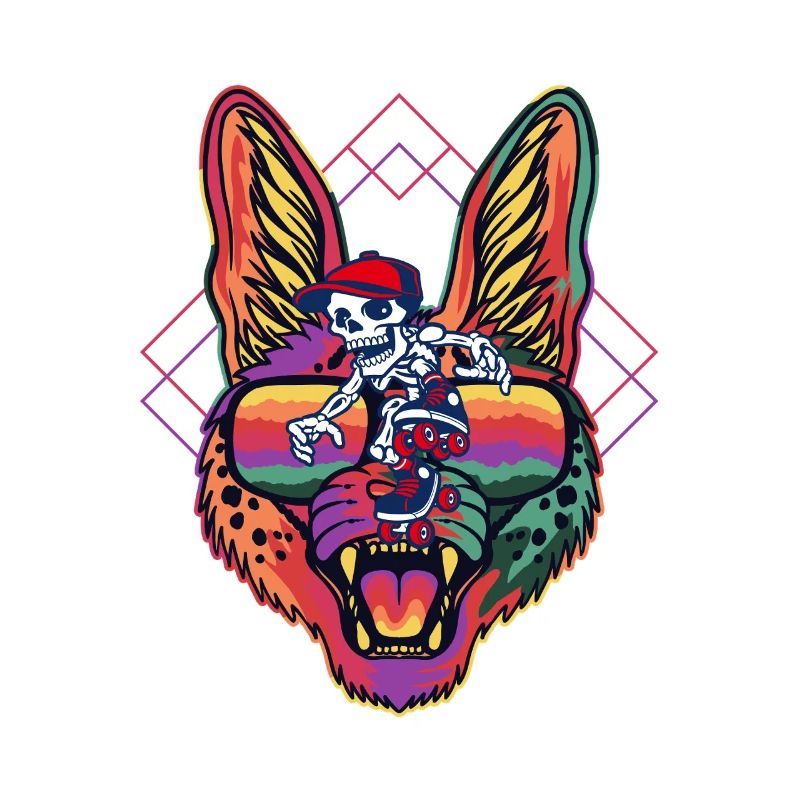 Pharaonic Neon Cat