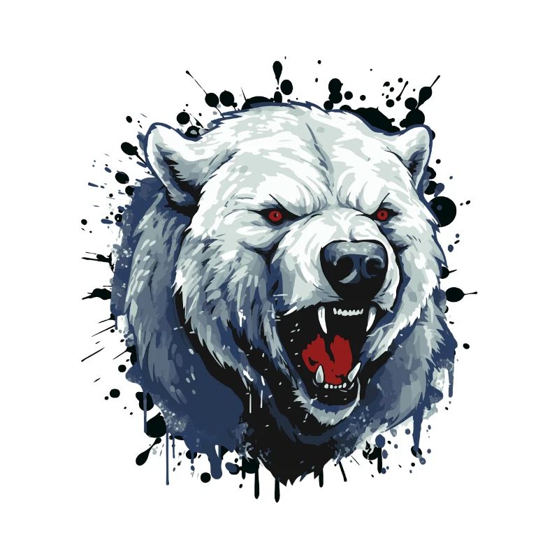 Eisbär Polar Bär