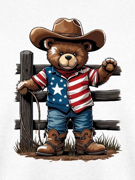 Americana Bär Cowboy